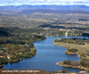 Canberra - Umelo vyhĺbené Jazero  Burley Griffin